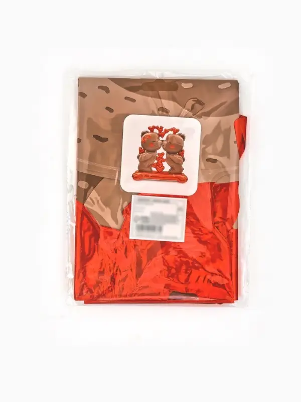 Воздушный шар фольгированный 50" &laquo;Влюбленные мишки", под воздух