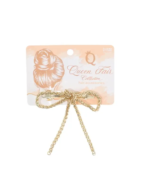Заколка - автомат для волос QF &laquo;Сентаза&raquo;, 7.5 см, золото