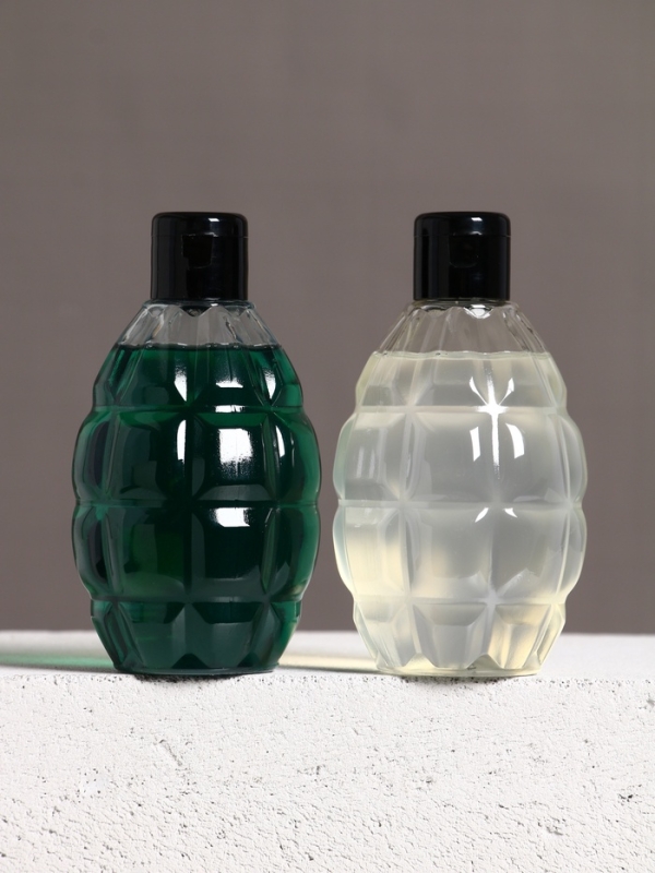 Подарочный набор «Арсенал настоящего мужчины», гель для душа 300 мл и шампунь для волос 300 мл, HARD LINE