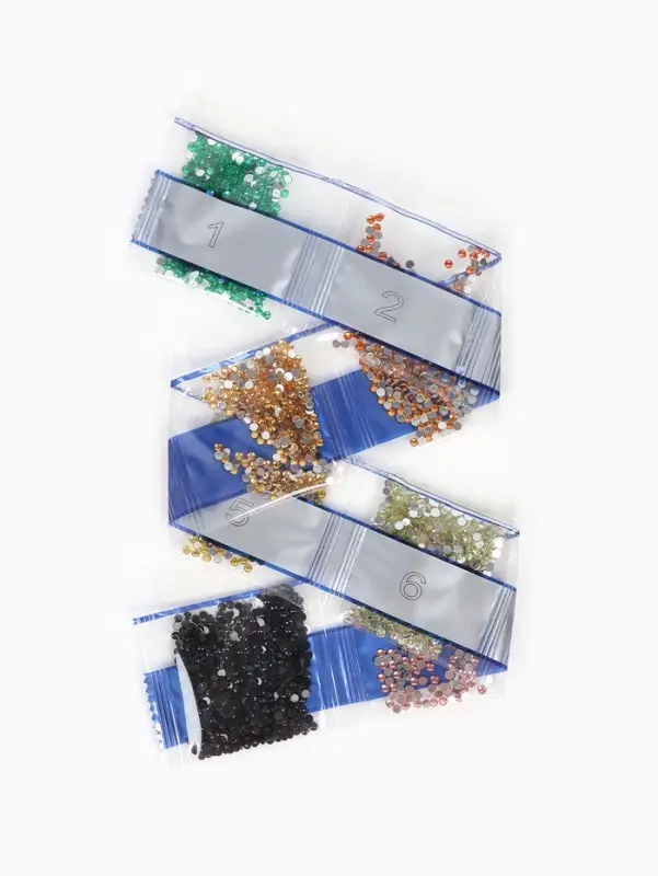 Алмазная мозаика с частичным заполнением &laquo;Добрая собачка&raquo;, 10&times;15 см