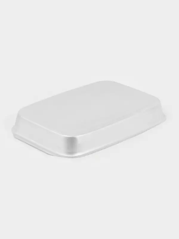 Противень, 4.5 л, 42.4&times;28.4 см, h=5.5 см, листовой алюминий 1.5 мм, серебристый