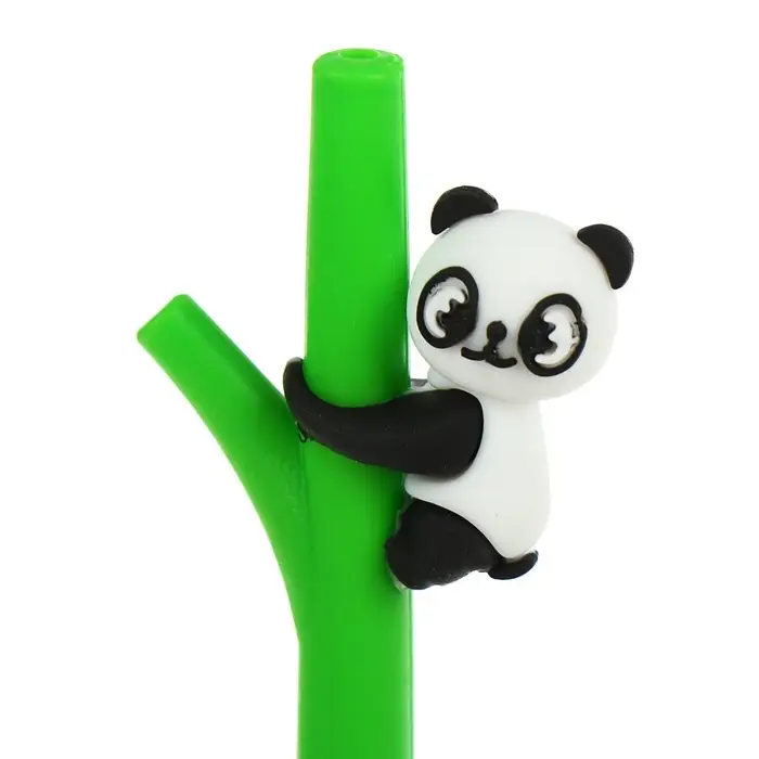 Ручка - прикол Calligrata «Панда», гелевая, МИКС