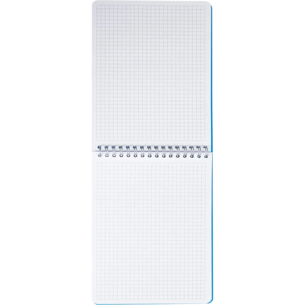 Блокнот А5,пласт обл,80л, ATTACHE FANTASY,голуб