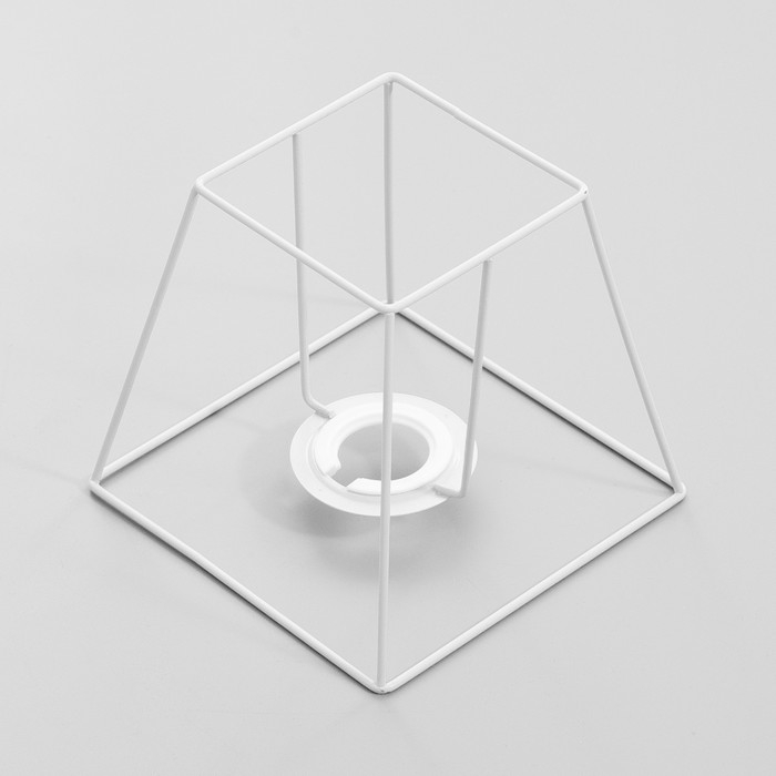 Каркас-основа абажура для люстры Каркас-основа абажура для люстры "Квадрат" Е27/Е14 14х14х13см