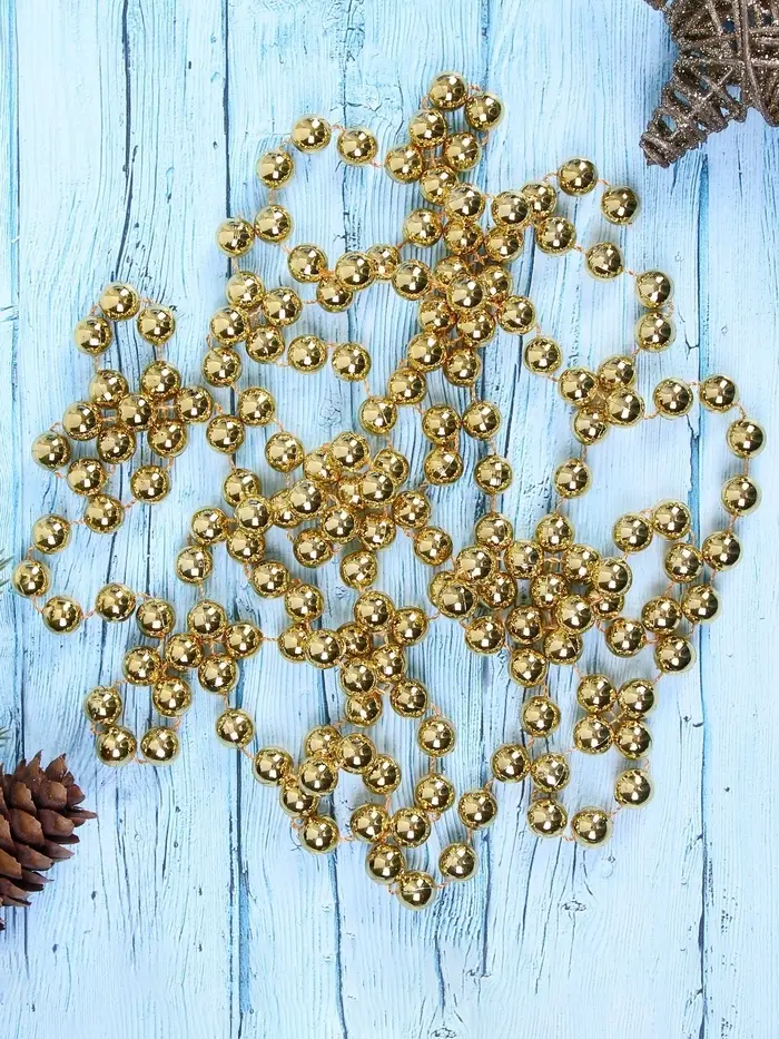 Бусы на ёлку &laquo;Шары&raquo;, длина 2.7 м, d=12 мм, МИКС