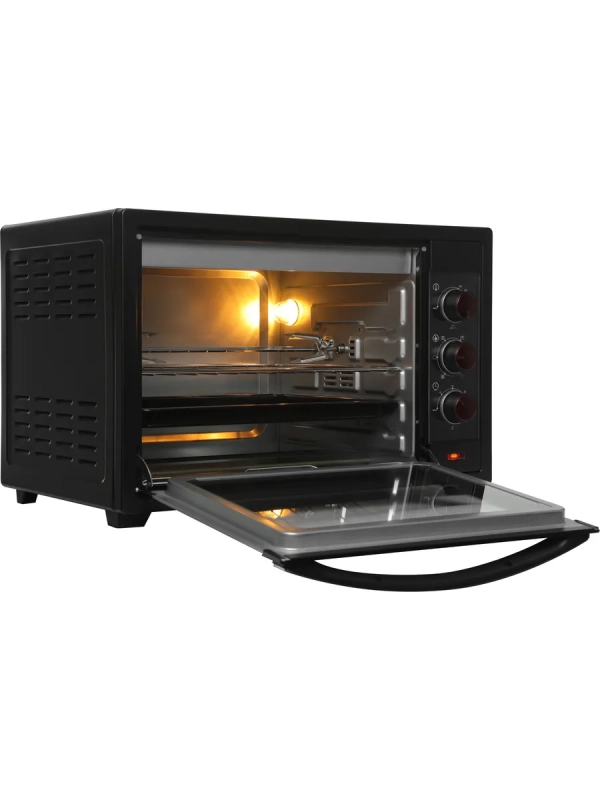 Мини-печь MIO-HY102 50л. 2000Вт черный-красный