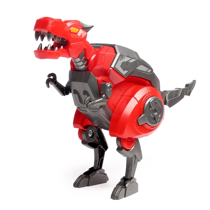 Робот-динозавр «Тираннозавр», трансформируется в яйцо, цвет красный