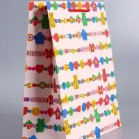 Пакет подарочный ламинированный &laquo;Бусы&raquo;, 26&times;12&times;32 см