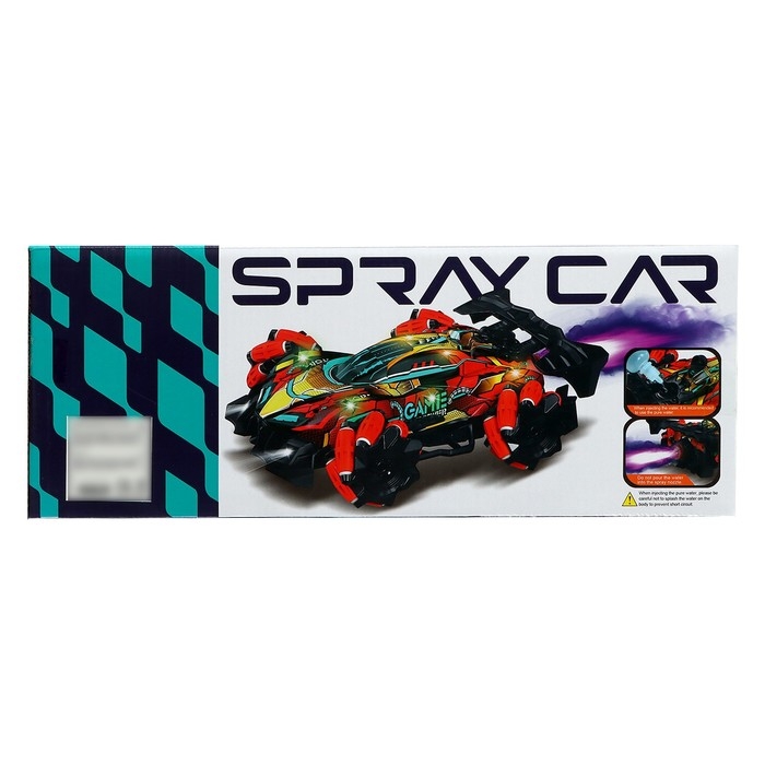 Машина радиоуправляемая «Гоночная», работает от аккумулятора, эффект дыма, световые эффекты, цвет красный Машина радиоуправляемая «Гоночная», работает от аккумулятора, эффект дыма, световые эффекты, цвет красный