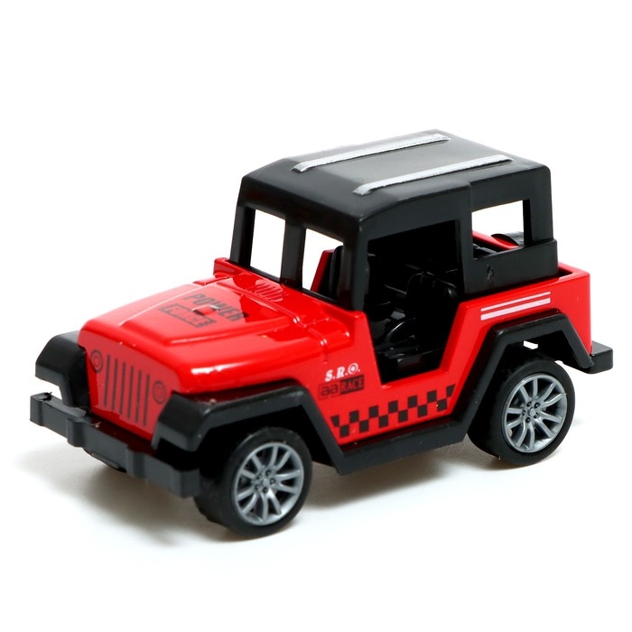 Машина металлическая «Крутые гонки. Внедорожник», инерция, 1:64, МИКС Машина металлическая «Крутые гонки. Внедорожник», инерция, 1:64, МИКС