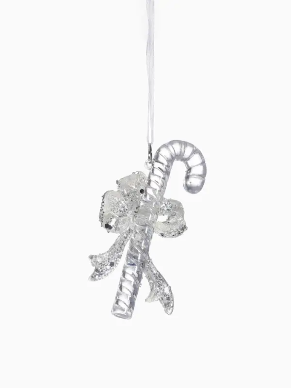 Ёлочная игрушка &laquo;Зимнее волшебство. Волшебная палочка&raquo;, 11&times;5 см, прозрачный