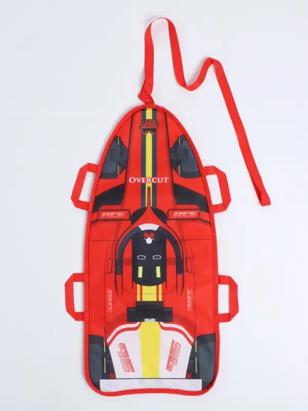 Ледянка &laquo; #1&raquo; Snow Cat, 90&times;40 см, толщина 1 см, с тросом, красная