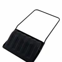 Движок пластиковый 700х465 мм, оцинкованная планка  микс