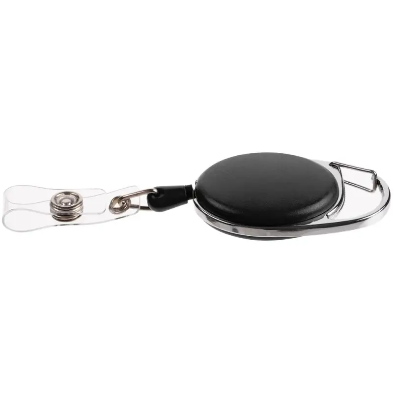 Ретрактор Access New с карабином, черный Ретрактор Access New с карабином, черный