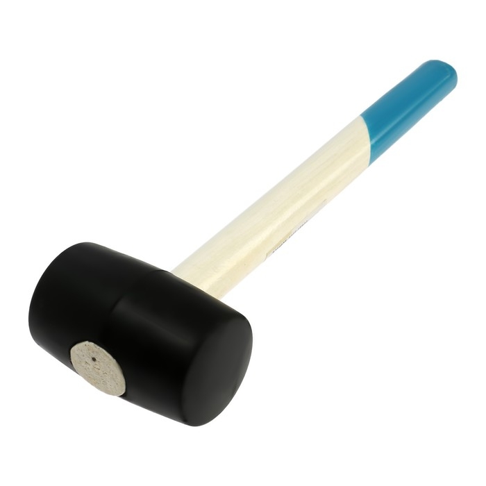 Киянка ТУНДРА, деревянная рукоятка, черная резина, 350 г Киянка ТУНДРА, деревянная рукоятка, черная резина, 350 г