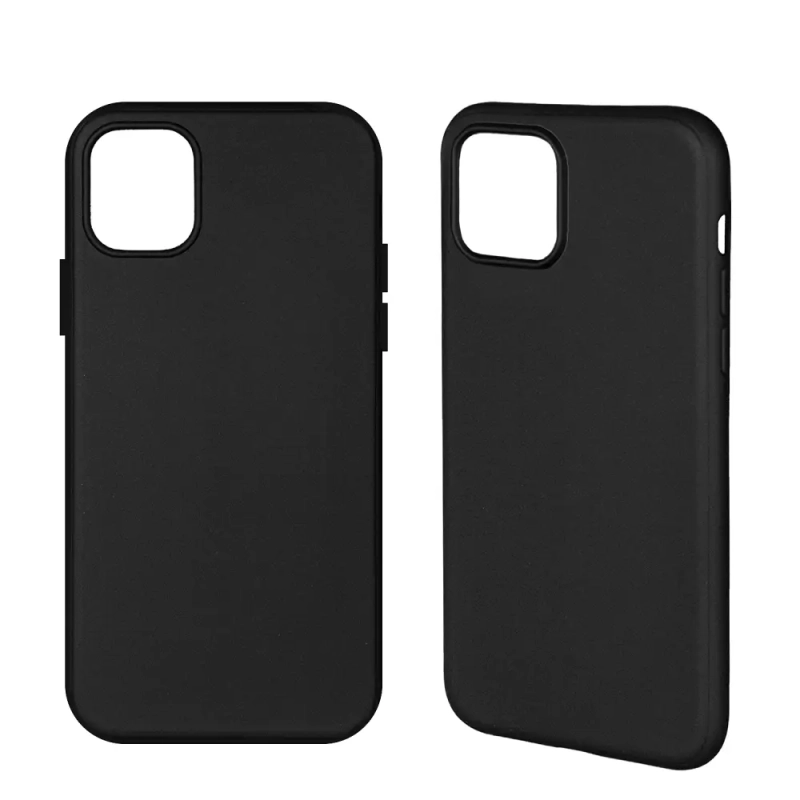 Чехол iPh 13 Pro Max TPU матовый черный Чехол iPh 13 Pro Max TPU матовый черный