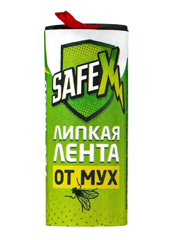 Липкая лента от мух SAFEX 5 шт.