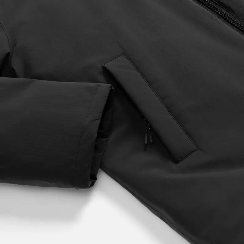 Куртка-парка унисекс Sfera, черная, размер S