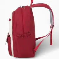 Рюкзак 31*14*44 см, 2 отд.3 н/карм+пенал, Комби бордо/бел