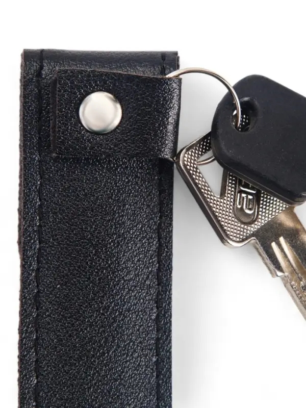 Набор для чистки ушей: кожаный чехол + 6 предметов