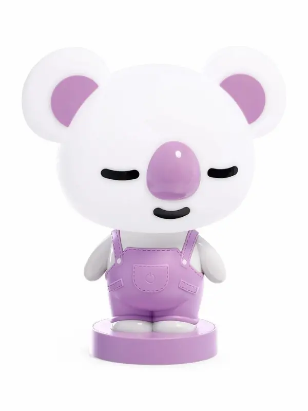 Лампа - ночник ZABIAKA &laquo;Коала&raquo;, световые эффекты, работает от сети, МИКС