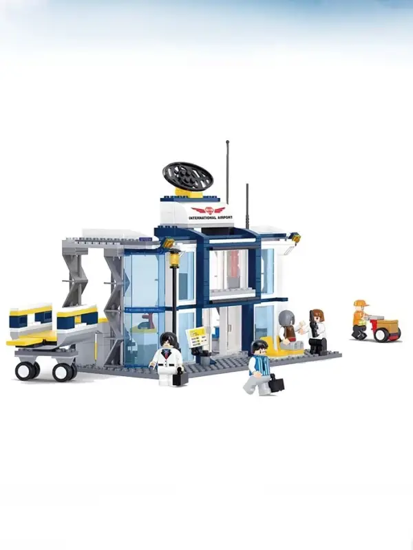 Конструктор Sluban &laquo;Международный аэропорт&raquo;, 678 деталей