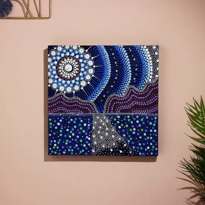Настенное панно &laquo;Вдаль&raquo;, 40&times;40 см, албезия