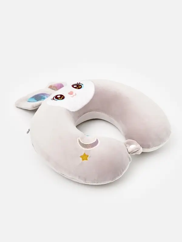 Мягкая игрушка - антистресс подголовник "Зайка" 35 см