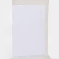 Двухсторонняя подставка А4, оргстекло 2 мм, 21×6.5×32.5 см, В ЗАЩИТНОЙ ПЛЁНКЕ