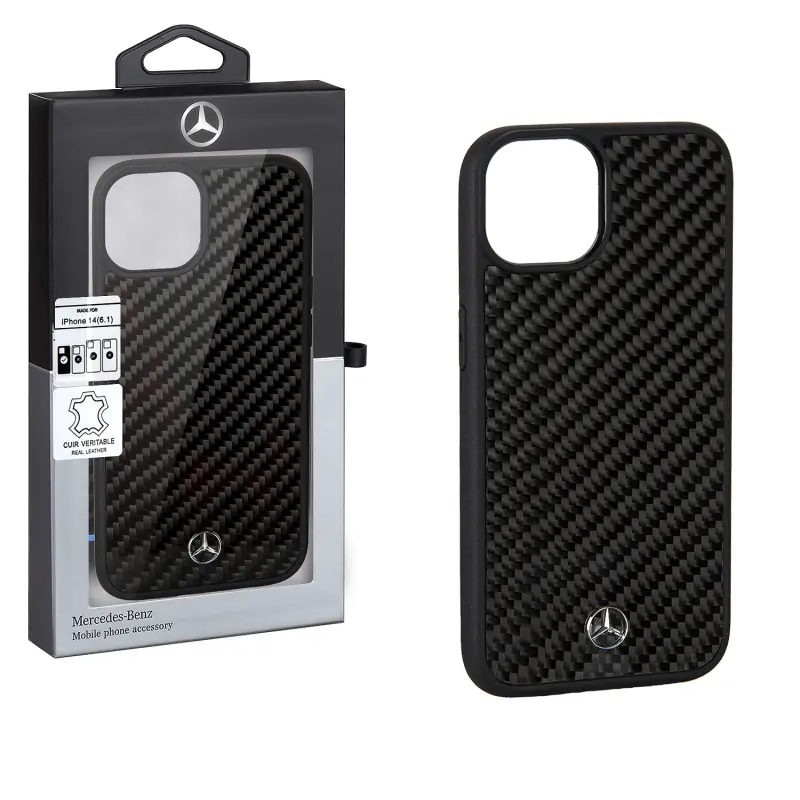 Чехол iPh 14 Benz Carbon Чехол iPh 14 Benz Carbon
