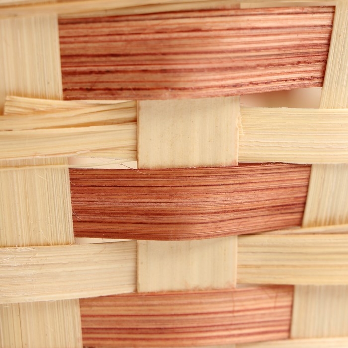 Корзина плетеная  Корзина плетеная "Ладья", без ручки, 41х28/27х 20 Н 15 см, бамбук