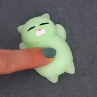 Антистресс игрушка - мялка «Киска», цвета МИКС
