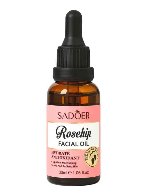 Масло для лица Sadoer с экстрактом шиповника, 30 мл