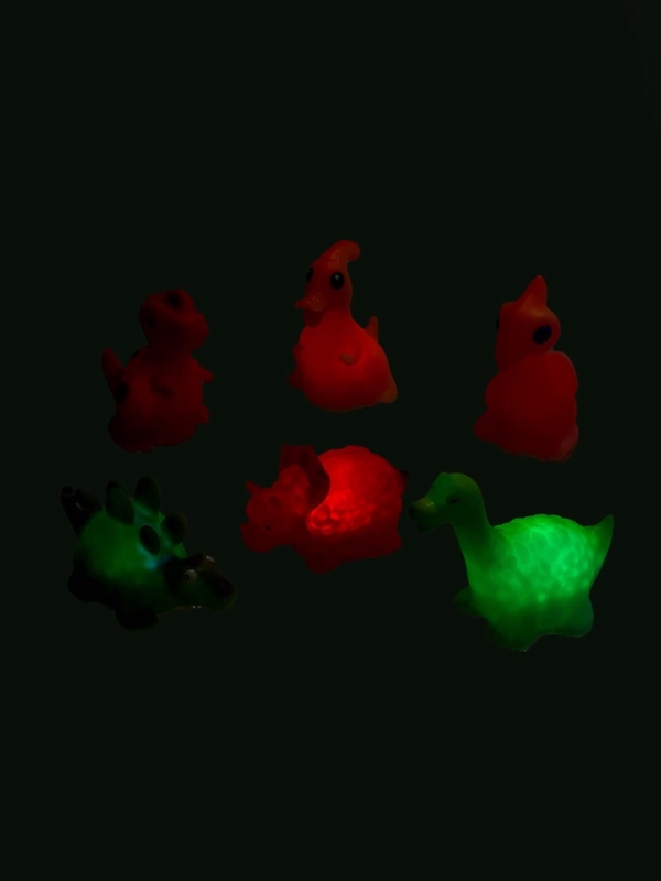 Игровой набор для купания Игровой набор для купания "Диномир" световые эффекты, 6 игрушек в наборе