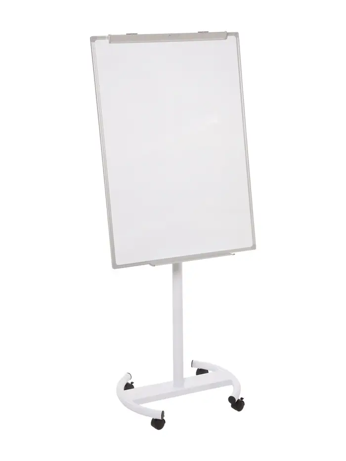 Флипчарт магнитно-маркерный Calligrata, мобильный, 70&times;100 см, в алюминиевой рамке