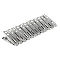 Набор прищепок тм VETTA, нержавеющая сталь, 12шт