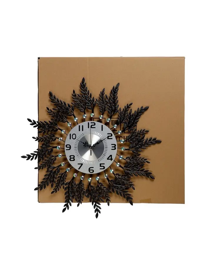 Часы настенные интерьерные &laquo;Эген&raquo;, серия: Ажур, дискретный ход, d=60 см, циферблат d=22 см, от батарейки 1хАА