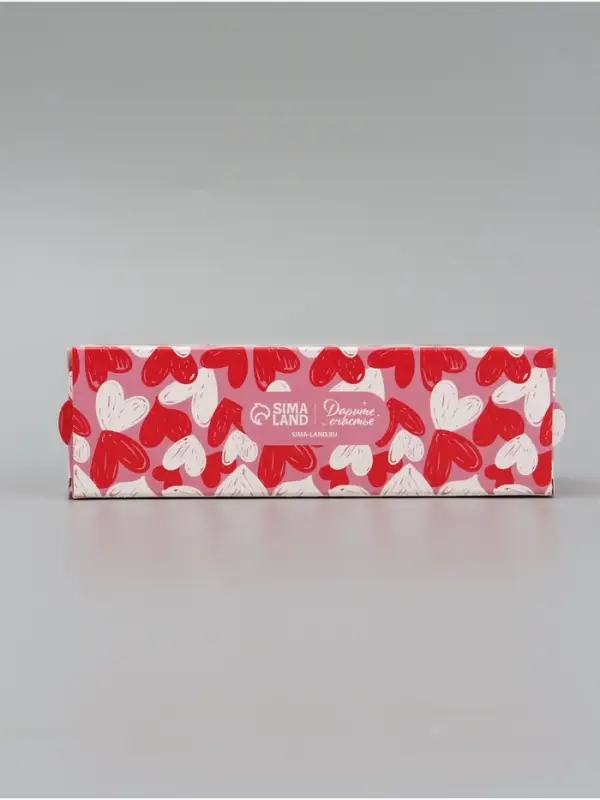 Коробка подарочная для макарун &laquo;Только тебе&raquo;, 18&times;5.5&times;5.5 см