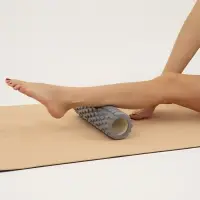 Ролик массажный Sangh, 30&times;10 см, цвет серый
