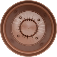 Горшок д/цветов Mint D310мм, 10,7л с поддоном (терракотовый), 221612232