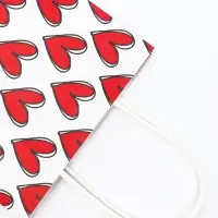 Пакет подарочный крафт "Мой океан" 15 х 8 х 21 см