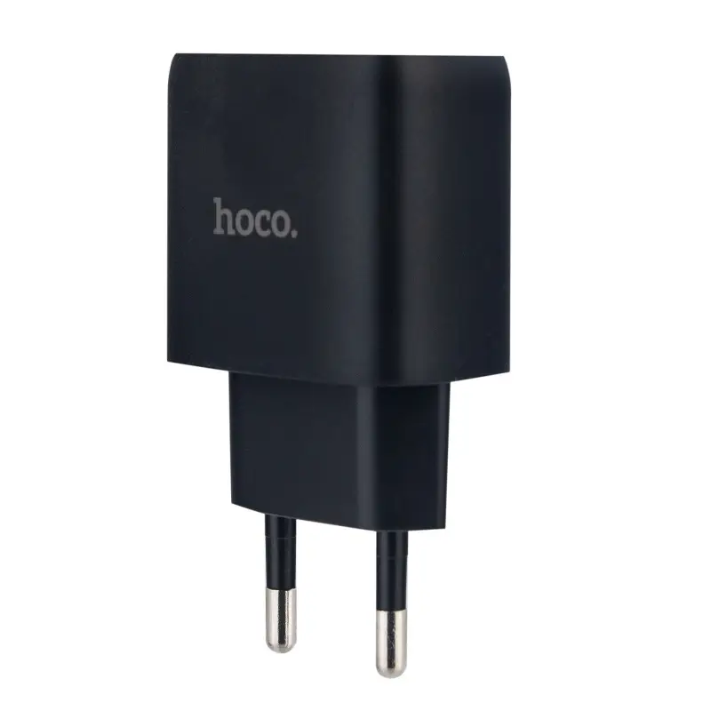 Переходник сетевого зарядного устройства на 2 USB 2.1A C41A HOCO черный