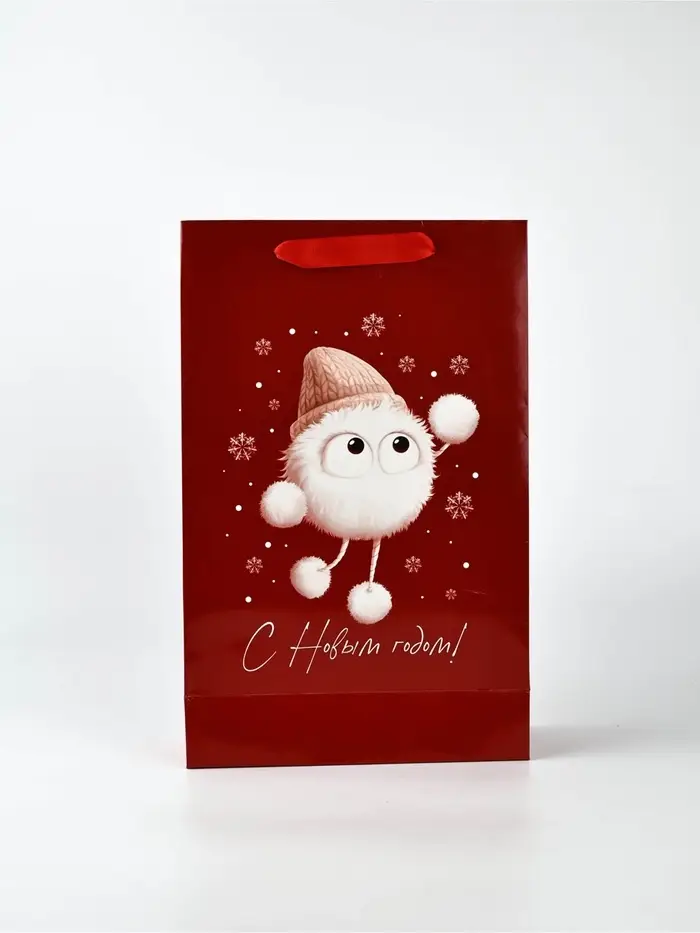 Пакет подарочный «Новогодний сюрприз», с заколками, 25,5 × 9 × 30 см Пакет подарочный «Новогодний сюрприз», с заколками, 25,5 × 9 × 30 см