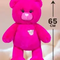Мягкая игрушка &laquo;Мишка&raquo;, фуксия, 40 см (65 см)