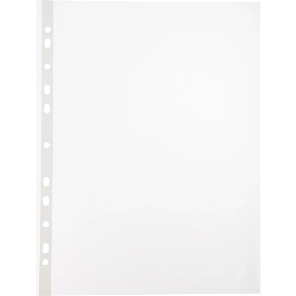 Файл-вкладыш А4, рифленые, 30мкм, 100шт/уп