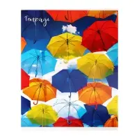 Тетрадь 48 листов в клетку Calligrata &laquo;Яркие зонты&raquo;, МИКС