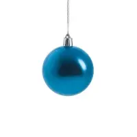 Ёлочные игрушки &laquo;Наоми&raquo;, шары новогодние, d=3 см, набор 24 шт., синий