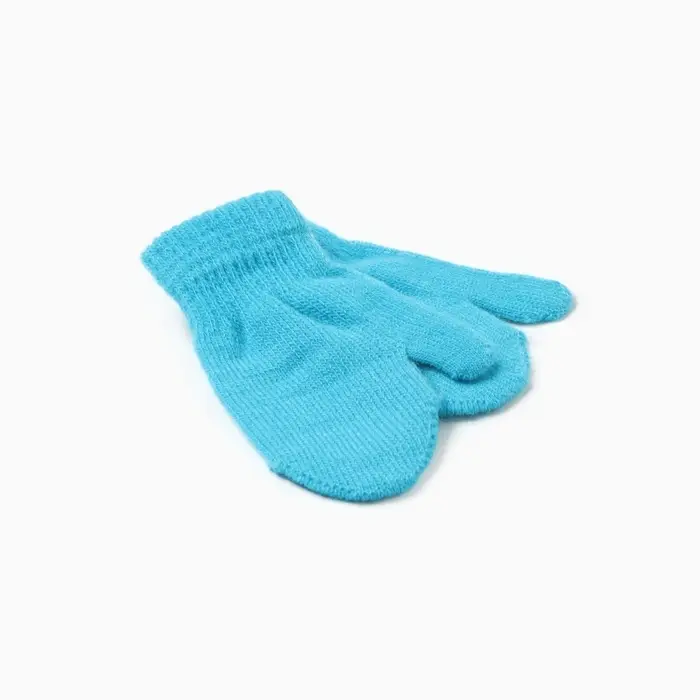 Варежки детские MINAKU, цвет голубой, 12 см