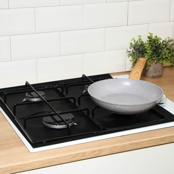 Защитное покрытие для газовой плиты Доляна, 4 шт, тефлон, цвет чёрный Защитное покрытие для газовой плиты Доляна, 4 шт, тефлон, цвет чёрный