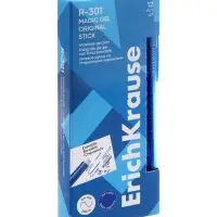 Стираемая ручка ErichKrause R-301 Magic Gel, гелевая, узел 0.5 мм, синяя
